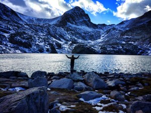 In awe! - Mitchell Lake Trail