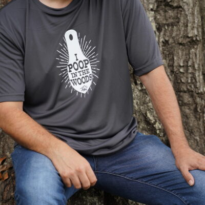 I Poop In The Woods Athletic T-Shirt